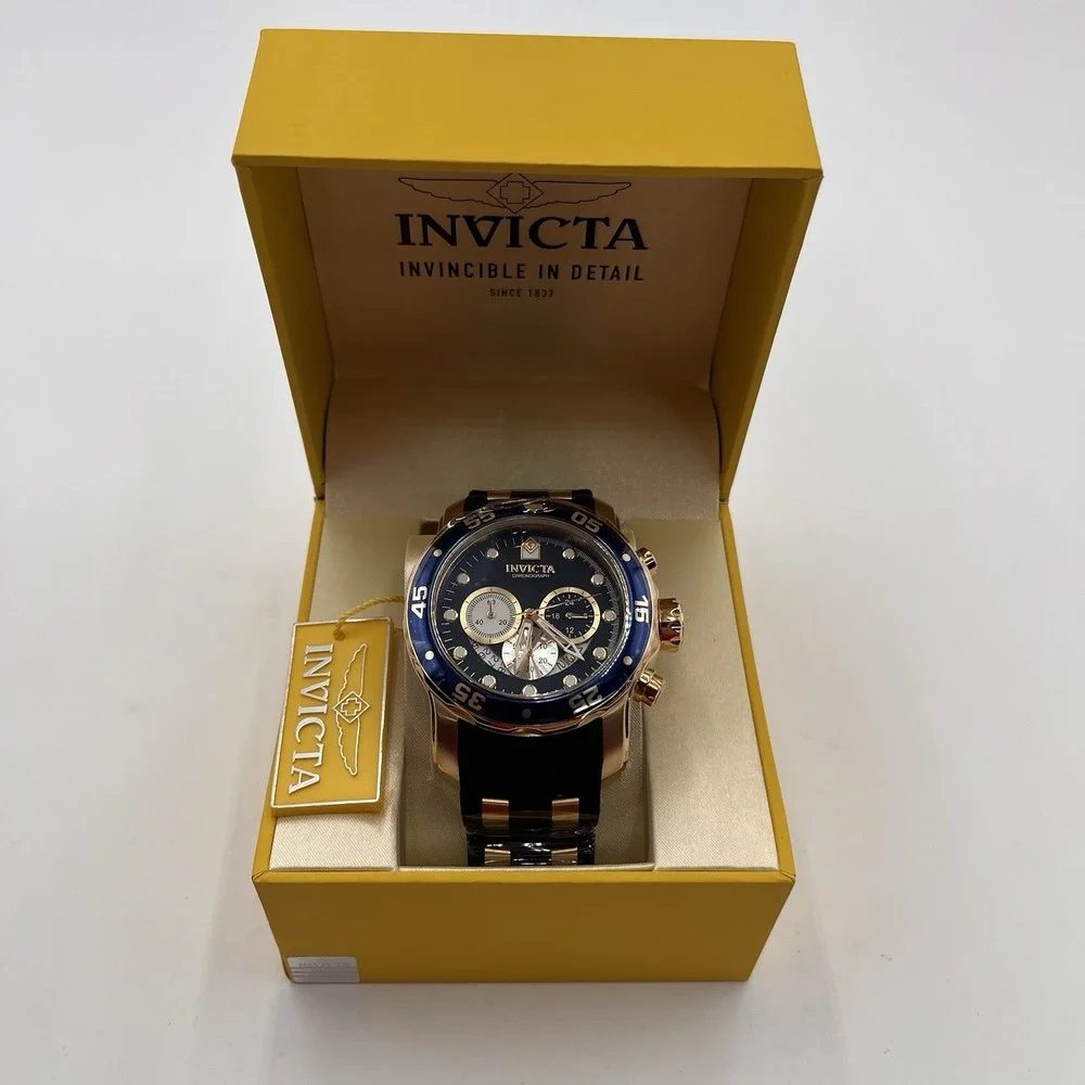 Invicta Pro Diver‎ SCUBA Mens Watch 48mm Quartz Chronograph 28723 NIB